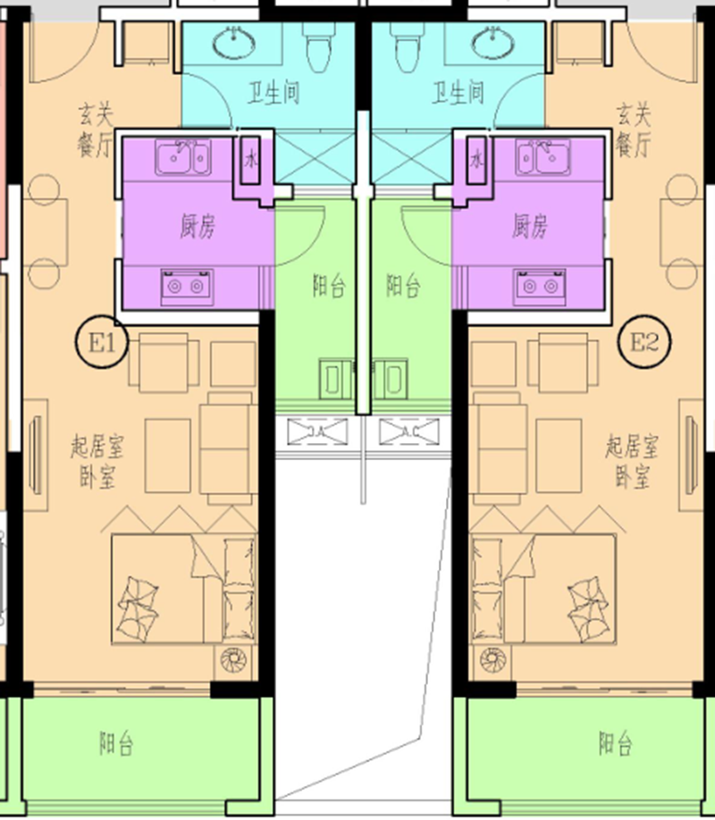 晨曦人才公寓51m²