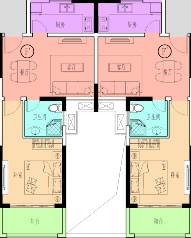 晨曦人才公寓60m²